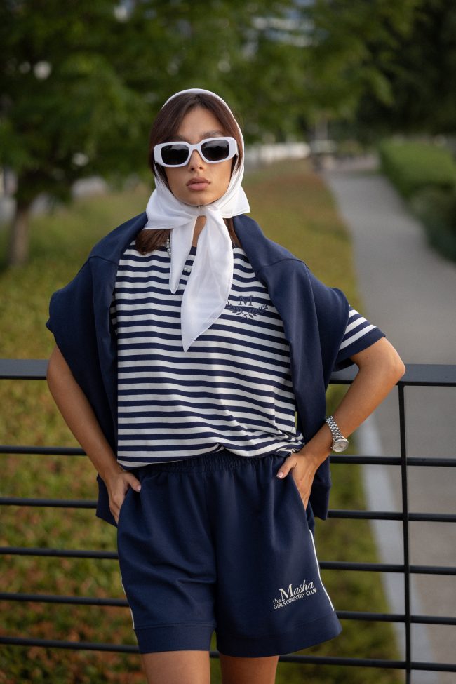 Striped Cotton T-shirt