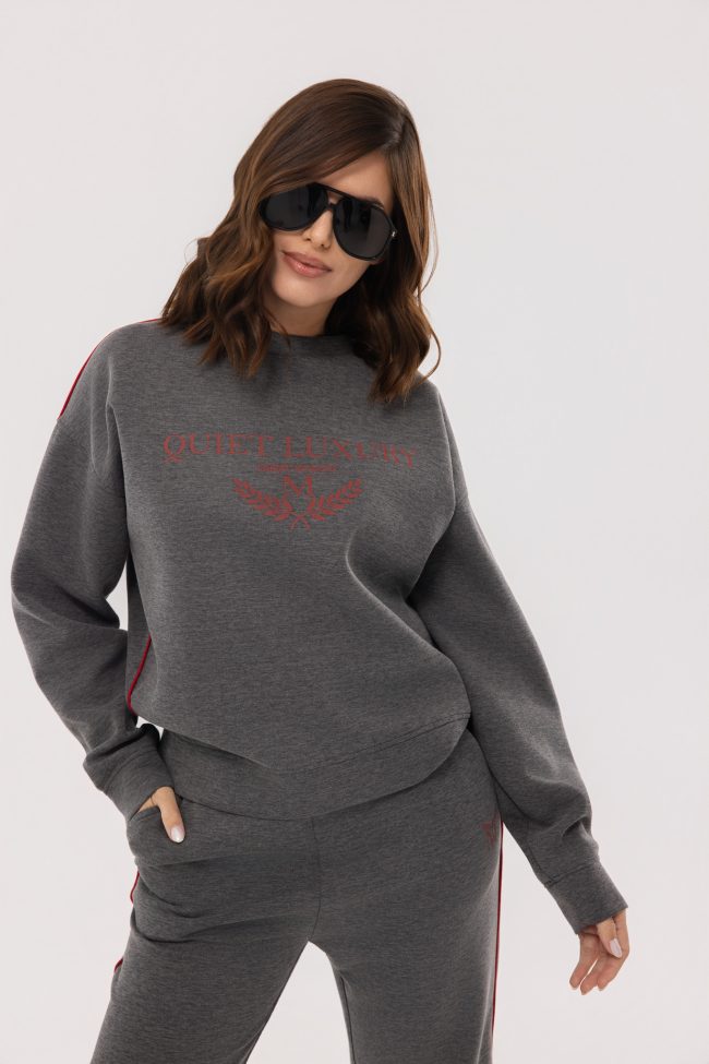 Double soft-crewneck